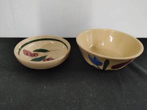 Two Watt Pottery Bowls