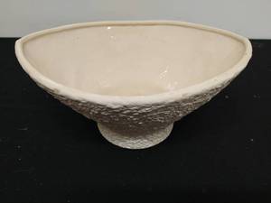 Off White Oval Dish