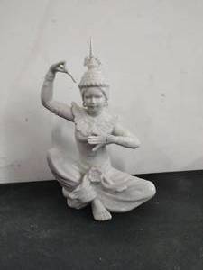 Asian Style Porcelain Statue