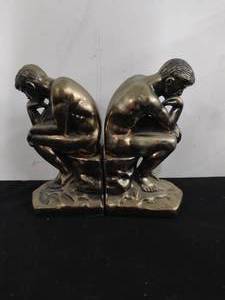 Pair of Thinker Bookends