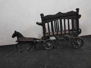 Iron Horse and Circus Wagon
