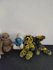 Collection of Vintage Stuffed Animals