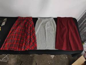 Three Vintage Skirts