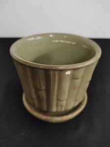 Vintage Green McCoy Planter