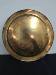 Brass Tray with Egyptian Design- 11.75