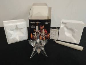 Kosta-Sterne Candle Holder