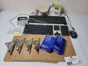 lot 98 image: Office Starter Essentials Electronics Desk Decor Ink & More
