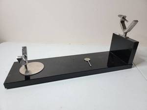 lot 100 image: Rare Cinco Jotas Ham Stand 21.75 x 6 38 (Valued $175)