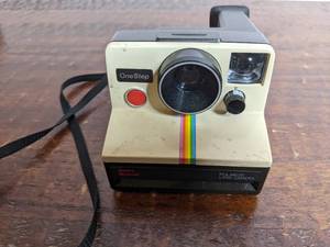 lot 142 image: Vintage Classic Polaroid One Step SX-700 Sears Special Instant Camera (Valued  $200)