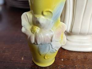 lot 76 image: 2 Rare Vintage Vases Royal Copley 7 &  Vase 9
