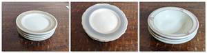 lot 135 image: 4 Anchor Hocking Shenango China 7 Plates