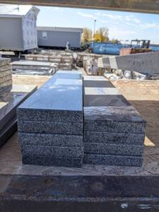 (Lot of 9) Bella CORE Madison Granite Slabs - 20 x4 x 34