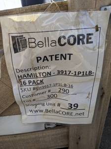 Bella CORE Hamilton Granite Slab - 39 x 17 x 34