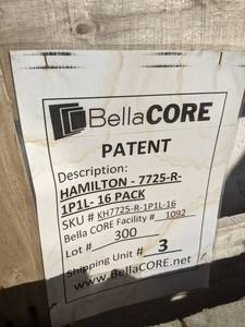 Bella CORE Hamilton Granite Kitchen Counter with Sink Cutout - 77 x 25 x 34 - The sink in Lot 54 fits this countertop
