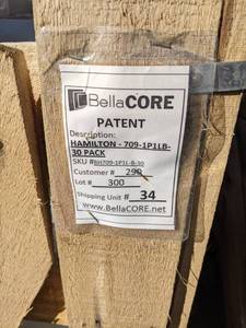 (Lot of 2) Bella CORE Hamilton Granite Slabs - 70 x 9 x 34