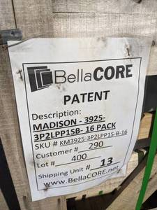 Bella CORE Madison Granite Slab - 39 x 25 x 34
