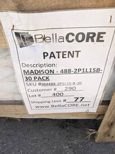 (Lot of 5) Bella CORE Madison Granite Slabs - 48 x 8 x 34