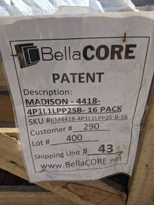 Bella CORE Madison Granite Slab - 44 x 18 x 34