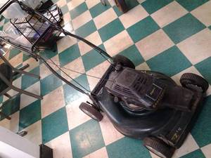 lot 8 image: Clean up the Yard Craftsman Eager-1 Lawn Mower