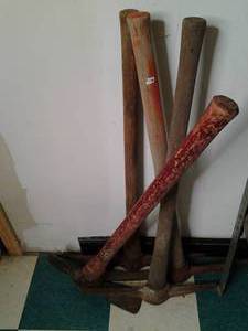 lot 111 image: Collection of (4) Pick Axes