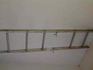 lot 152 image: Climb Higher Aluminum Straight Ladder