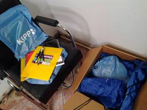 lot 153 image: Box of Pre-Bagged School Supplies