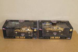 lot 27 image: Racing Champions 124 Scale 24K Gold Plated NASCAR Die Casts - Musgrave