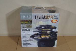 lot 92 image: Unused Homedics Lighted Rock Garden Relaxation Fountain