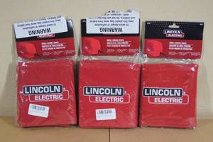 lot 155 image: 3 Unused Lincoln Electric Small Canvas Welder Covers