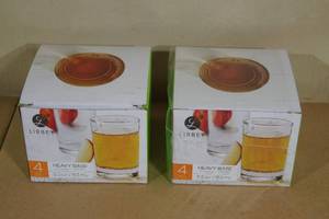 lot 195 image: Libbey Heavy Base Drinking Glasses