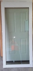 lot 15 image: Sliding Patio Door Replacement, 77 x 35.5, Use as Picture Window.