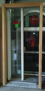 lot 18 image: Bayer Exterior Door Frame (No Door) - Pine. 36 .