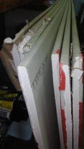 lot 36 image: Gypsum Board 58 in. X 54 in.  X 12 Foot (7)