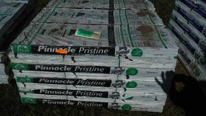 lot 131 image: Atlas Pinnacle Pristine Shingles  Desert  27 Bundles.