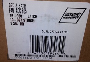 lot 64 image: Schlage Bed & Bath Lock Sets (4).