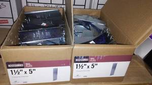 lot 225 image: Halex Protector Plate Zinc, Nail Plate (2 Boxes)