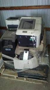 lot 325 image: Misc. Computer Components Printers and More.