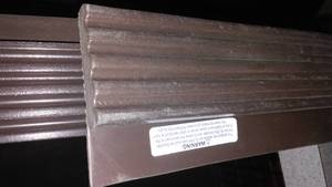 lot 359 image: Garage Door Rubber Edge Kit 11 X 7 ft. 4 in., Brown, Can Be Trimmed