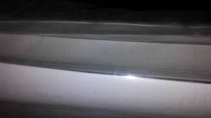 lot 391 image: 8 ft. x 10 ft.  White Garage Door Trim with Vinyl White Flexible Edge, 10 ft. (2) 8 ft. (4). Can Be Trimmed to Fit Smaller.