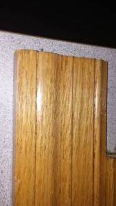 lot 392 image: Oak Molding 10 ft. (3) and 4 ft. (6)