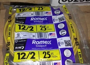 lot 238 image: 122 Wire (25 ft) and Staples 350.