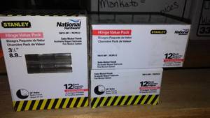 lot 241 image: Nickel Hinges (3 boxes)