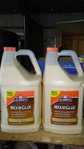 lot 261 image: Elmers Wood Glue, Interior 1 Gallon (2)