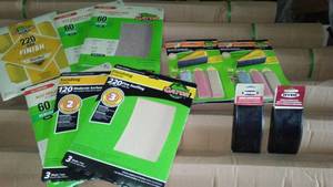 lot 285 image: Misc. Sandpaper & More.