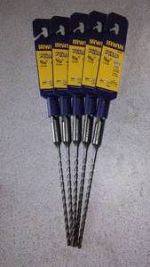 lot 298 image: 532 Irwin Speed Hammer Plus Drill Bits.