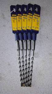 lot 299 image:  Irwin Speed Hammer Plus Drill Bits.
