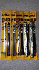 lot 303 image: DeWalt Rock Carbide Hammer Drill Bits