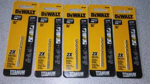 lot 312 image: DeWalt Speed Tip 332 5x2 Titanium.