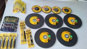 lot 313 image: DeWalt Grinding, Cutting Disks & More.