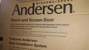 lot 343 image: Andersen Screen Door